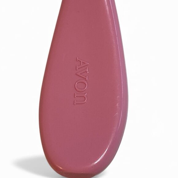 Avon Vintage Pink Flair Hair Brush Clear Bristles 8” - Picture 4 of 6